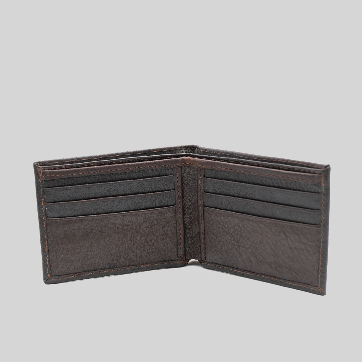 Cartera de Piel Chocolate