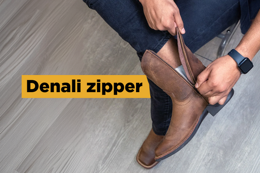 Denali Zipper: estilo western con la comodidad de un cierre lateral