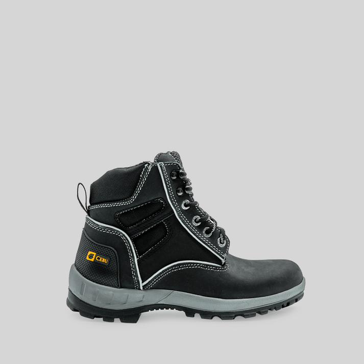 BORCE FLEX NEGRO Bota De Trabajo | Botas Cebu – CEBU WORK BOOTS