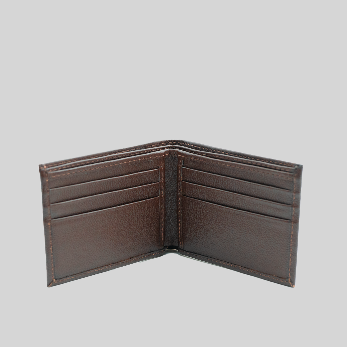 Cartera de Piel Café