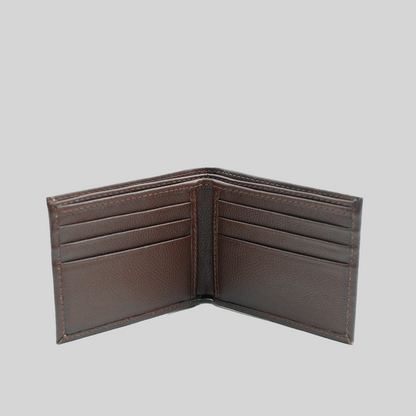 Cartera de Piel Café
