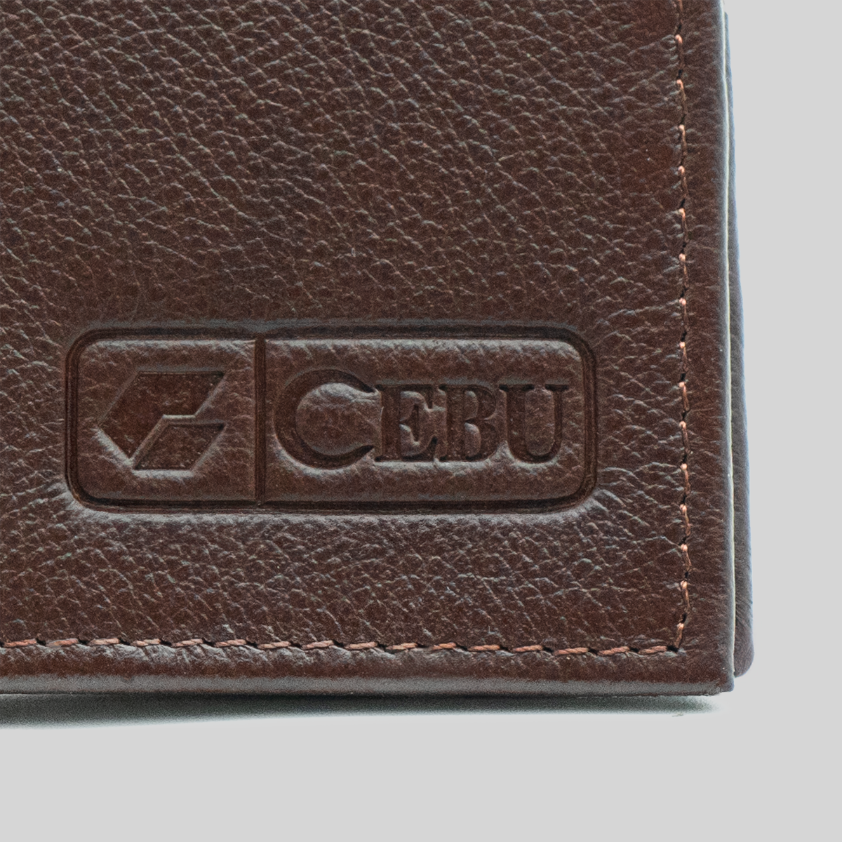 Cartera de Piel Café