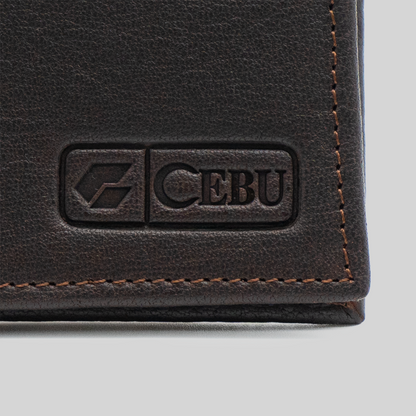 Cartera de Piel Chocolate